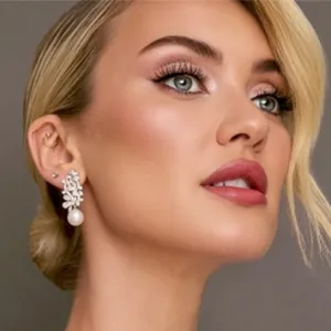 Wedding makeup model