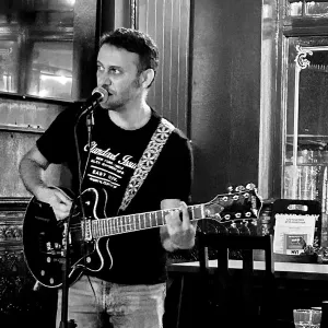 Man with a guitar