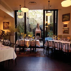 An elegant restaurant