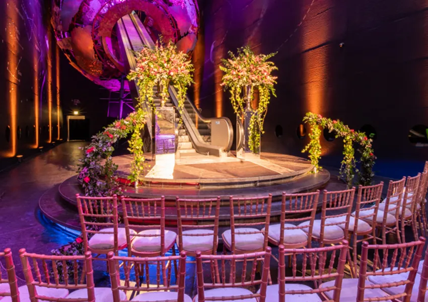 Natural History Museum seating area