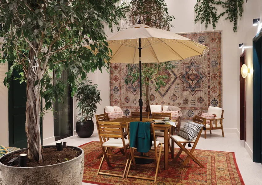 An elegant restaurant