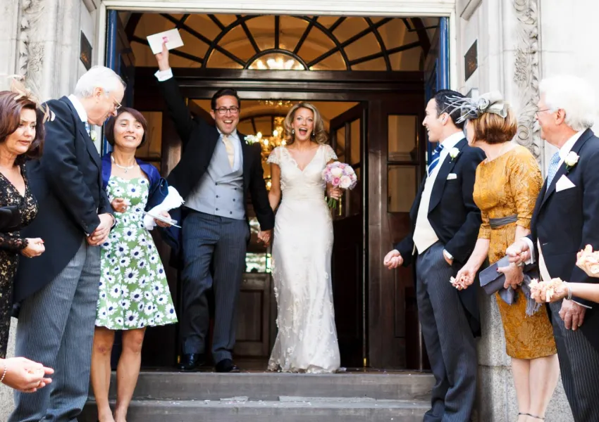 A happy marred couple