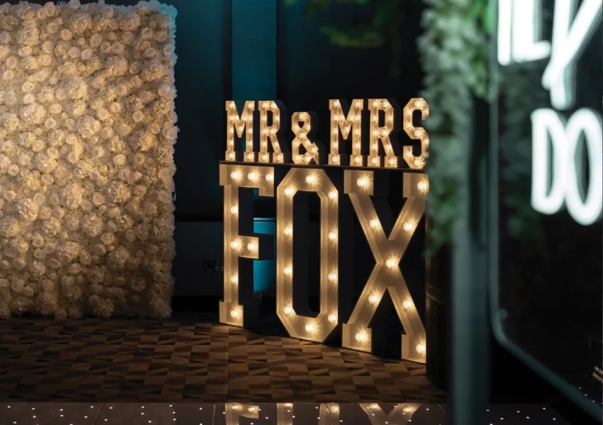 Wedding sign