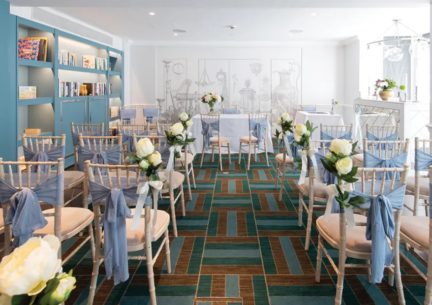 An attractive wedding venue 