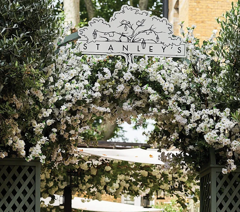 An elegant restaurant