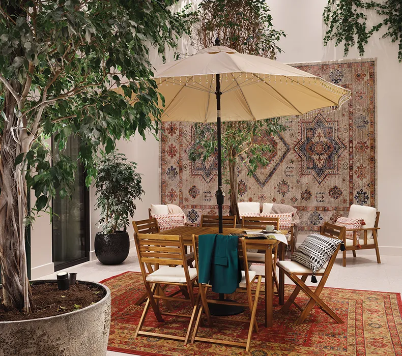 An elegant restaurant