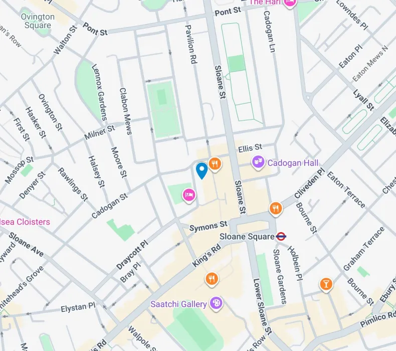 Google map image of the venue's location