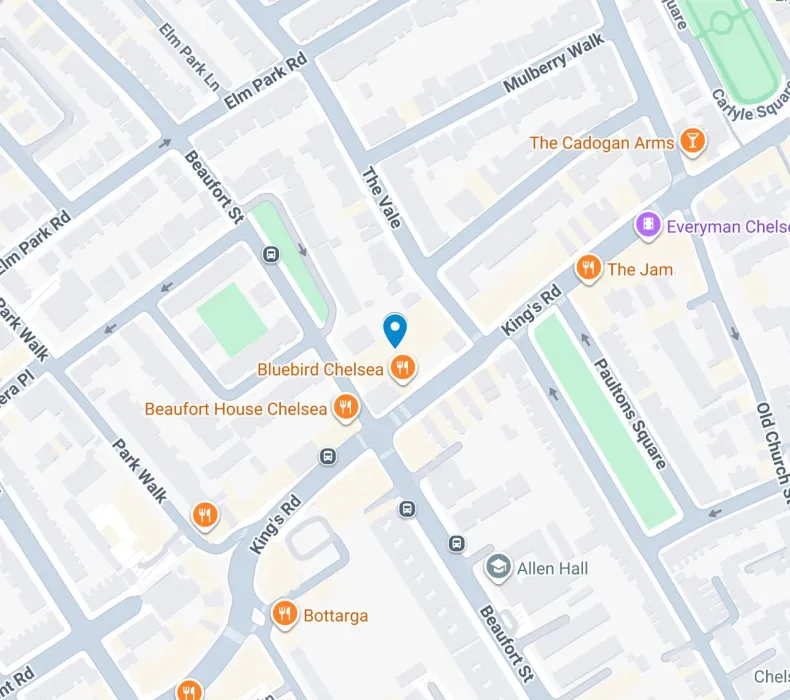 Google map image of the venue's location