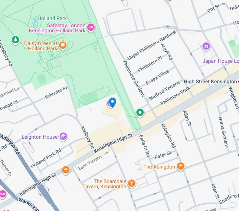 Google map image of the venue's location