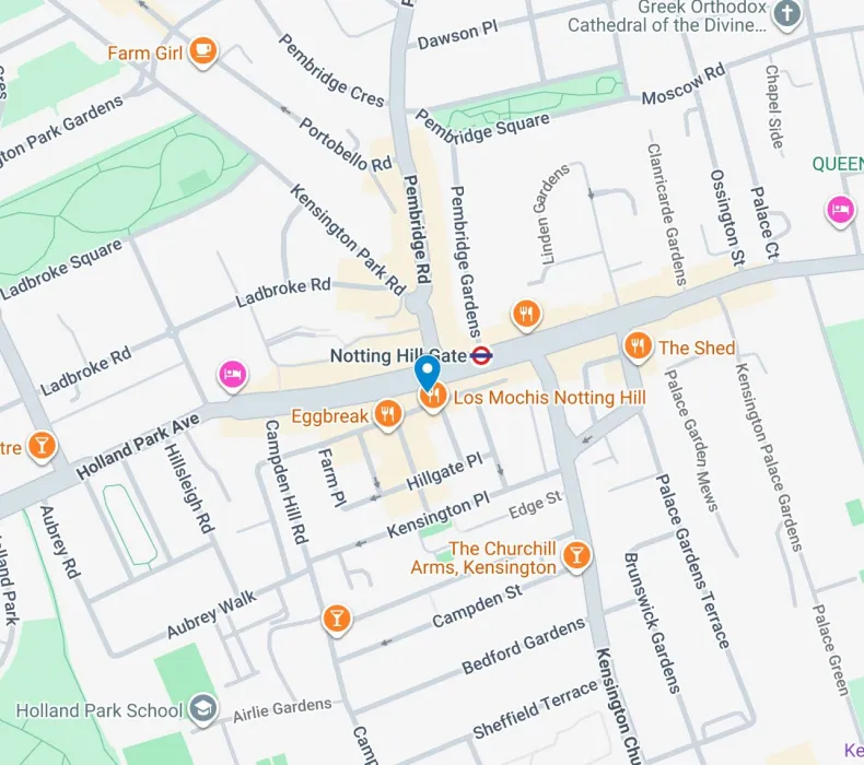 Google map image of the venue's location