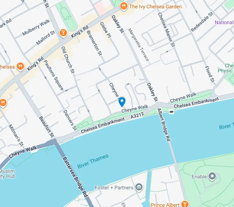 Google map image of the venue's location