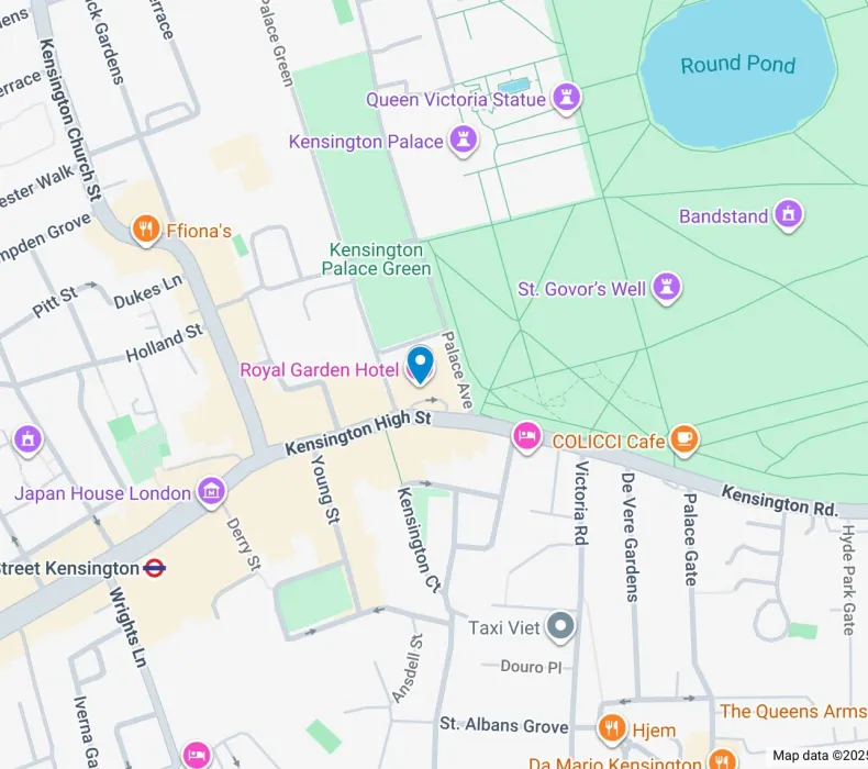 Google map image of the venue's location
