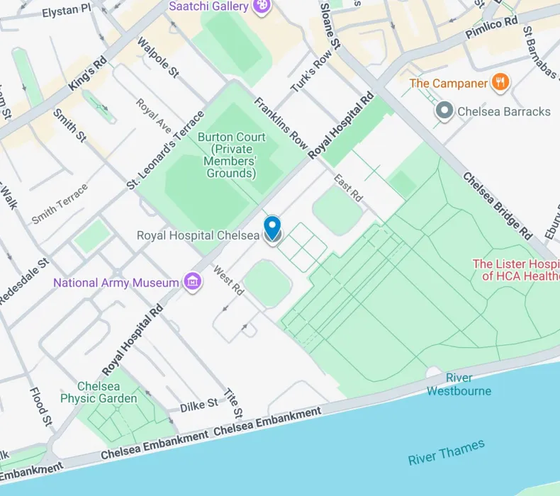 Google map image of the venue's location