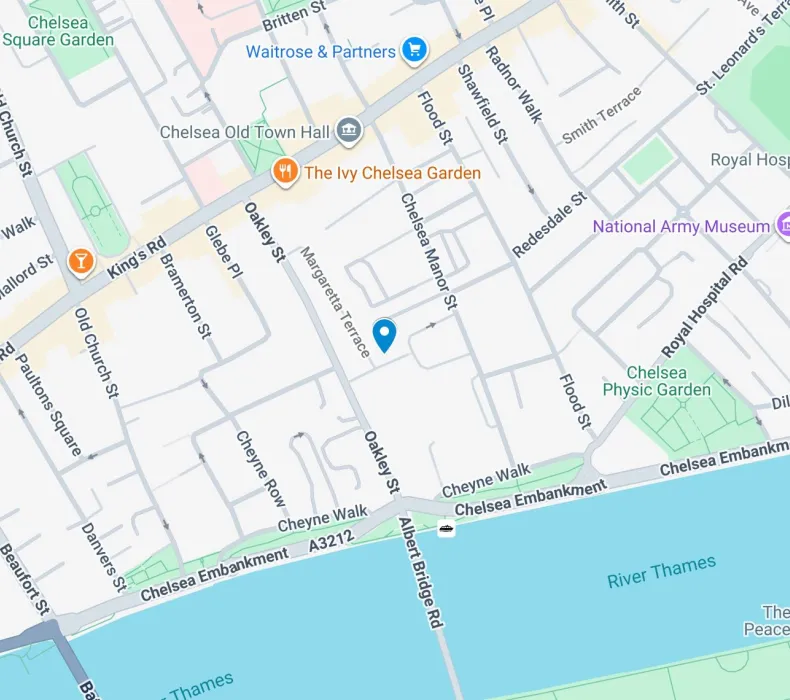 Google map image of the venue's location