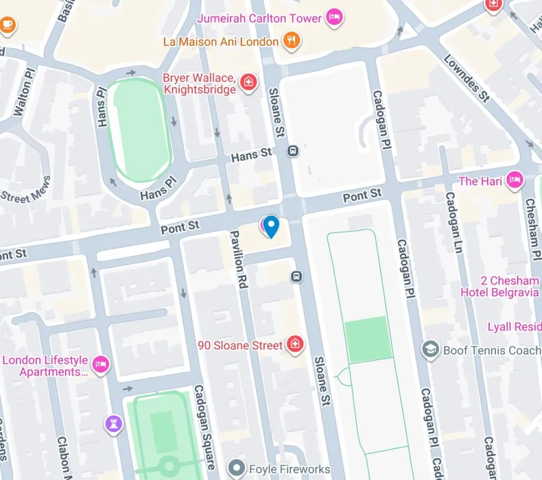 Google map image of the venue's location