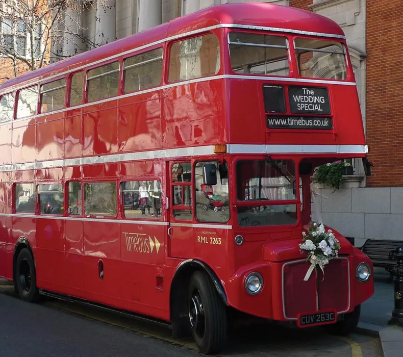 A double-decker bus