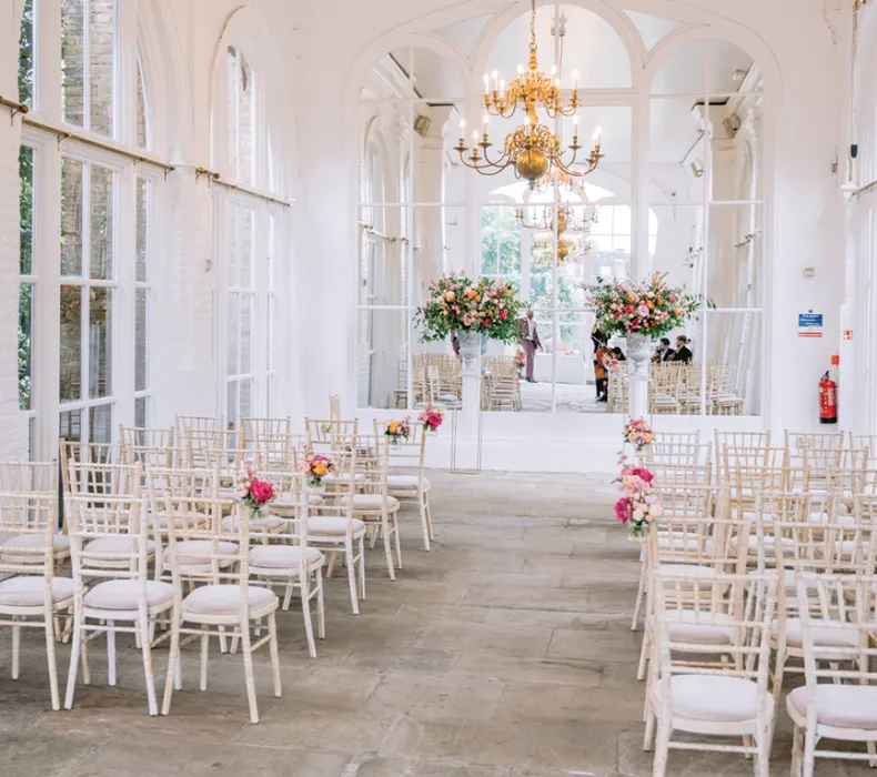 An elegant wedding venue