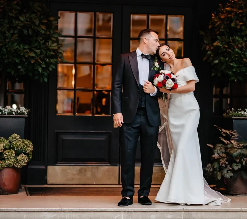 A happy married couple