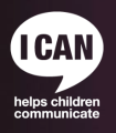 Logo for I CAN. The slogan reads 