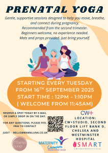 Prenatal Yoga Poster