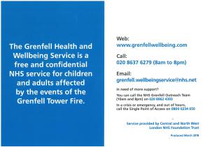 NHS Grenfell Health and Wellbeing Service