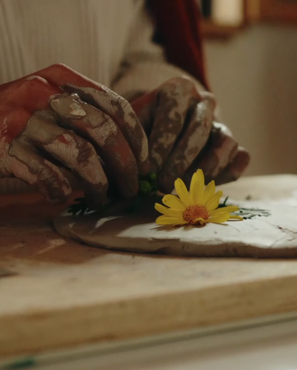 Young People (11 to 16 yrs): Clay Workshop with Esraa Badawy