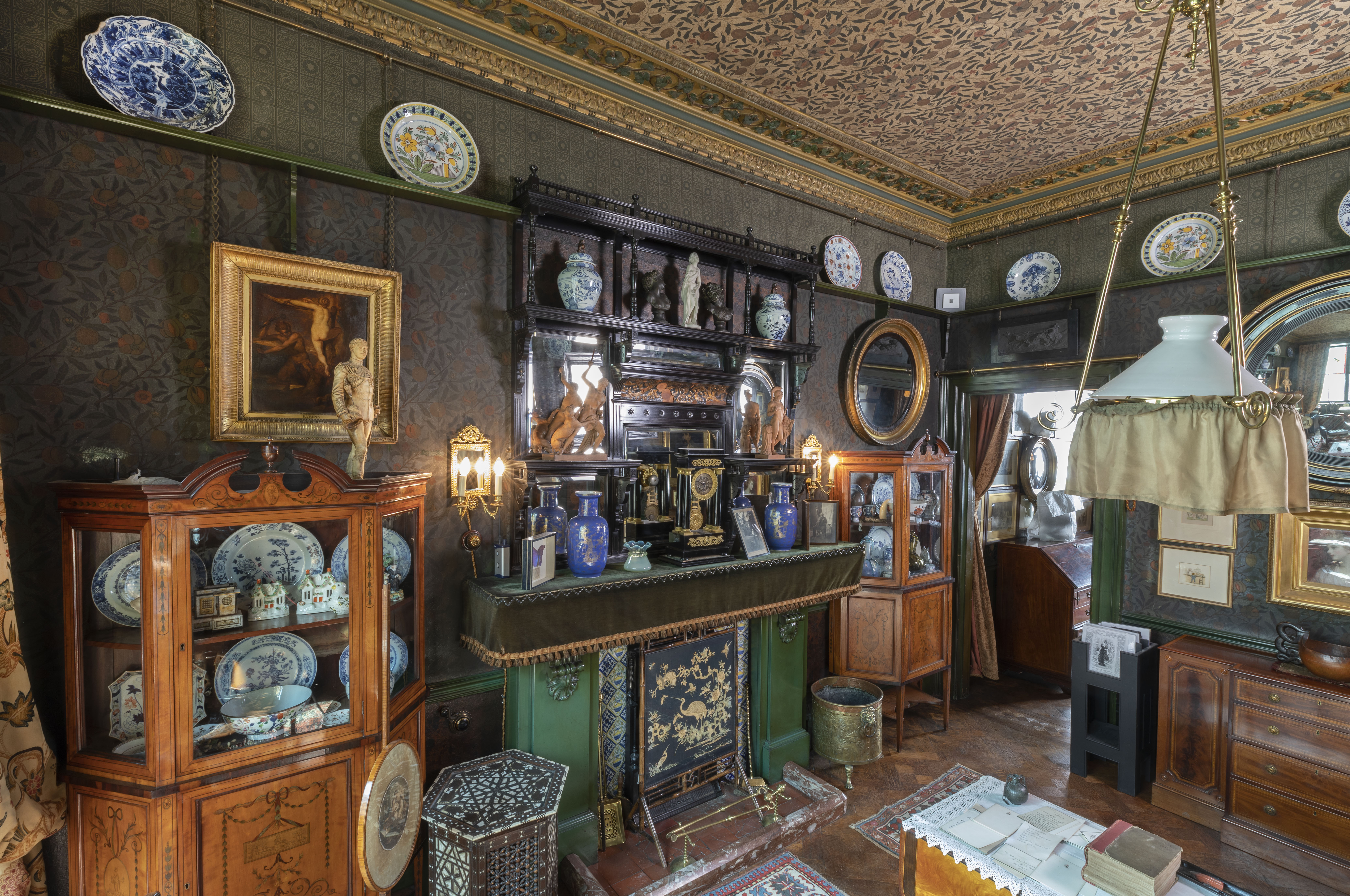 Morning room at Sambourne House