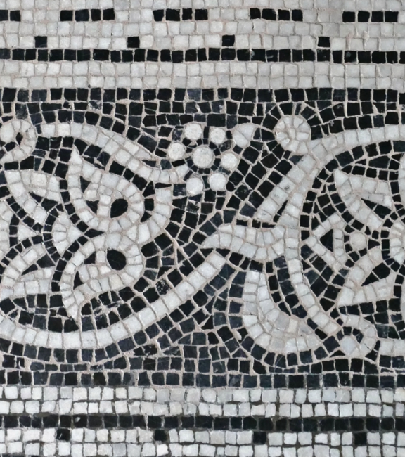 Mosaic floor detail, Arab Hall, Leighton House