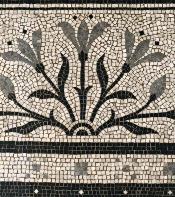 Mosaic floor detail, Narcissus Hall, Leighton House