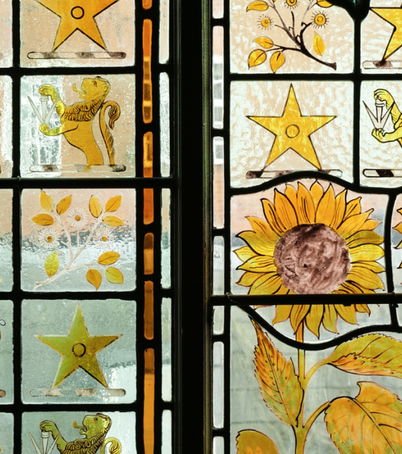 Stained glass window, Sambourne House