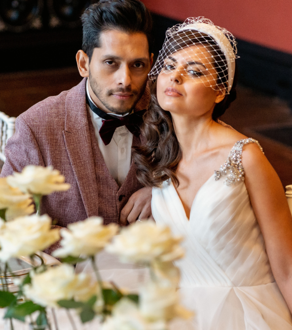 Celebrate your big day at Leighton House. Wedding ceremony in Leighton's studio. Image Jez Dickson