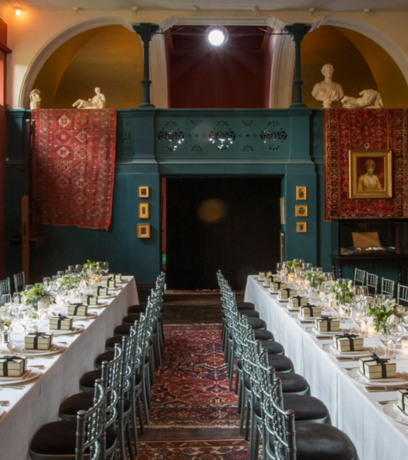 Christmas Private Dining Venue Hire Leighton House London