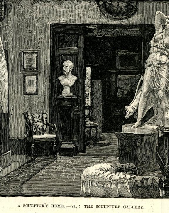 The sculpture gallery, Thornycroft's studio-house