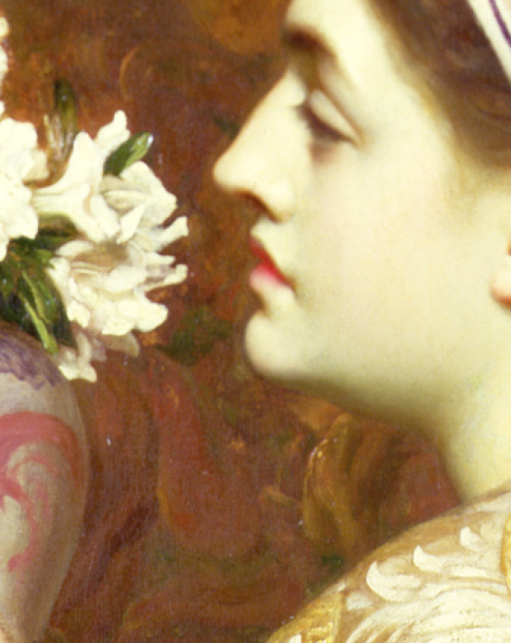 Frederic Leighton, Noble Lady of Venice (detail)