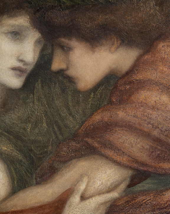 Burne-Jones, Cupid delivering psyche, 1867