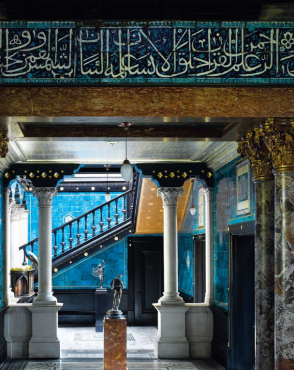 The Arab Hall and Narcissus Hall at Leighton House