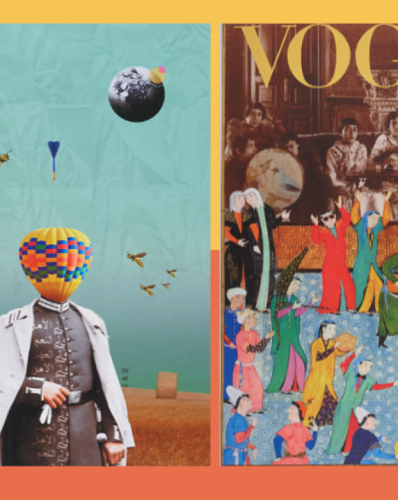 Images from artists exhibiting in The View from Here exhibition at Leighton House