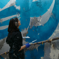 Shahrzad Ghaffari painting Oneness