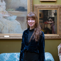 Hannah Lund at Leighton House