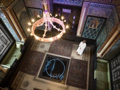 From Water, Every Living Thing by Soraya Syed. Leighton House. Image Peter Sanders