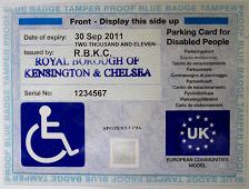 Blue badge