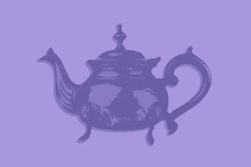 Amazing - Teapot - Purple