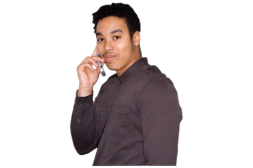 Person using a phone