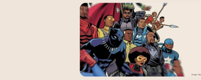 Black Panther comic characters.