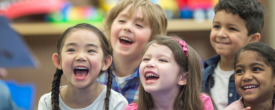 Children smiling