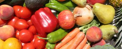 Peppers, apples and pears