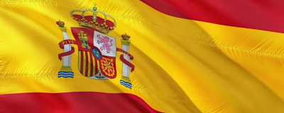 The flag of Spain