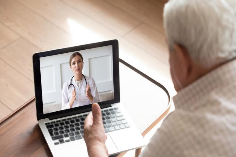 16 July 2020 for website patient talking to GP.jpg 16 July 2020 for website patient talking to GP.jpg
