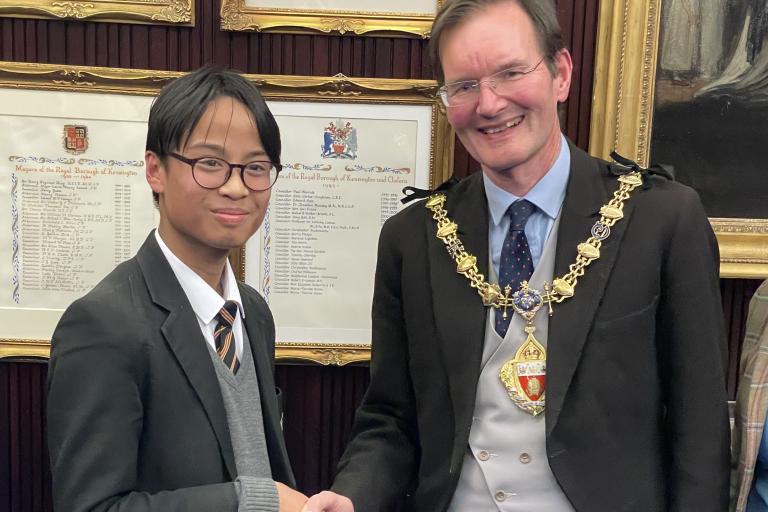 AJ Tumlos elected as Youth Mayor