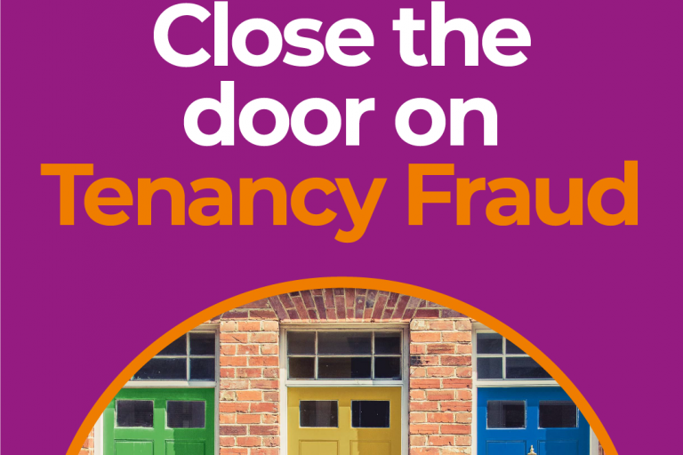 Picture of three coloured doors